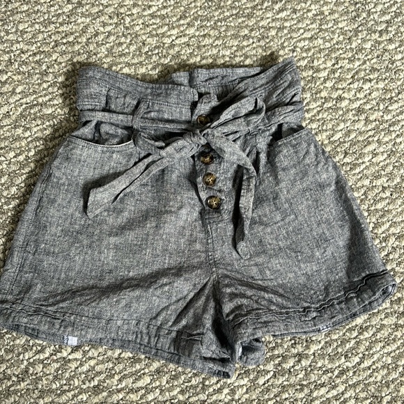 Linen paper bag shorts xs - Picture 1 of 3